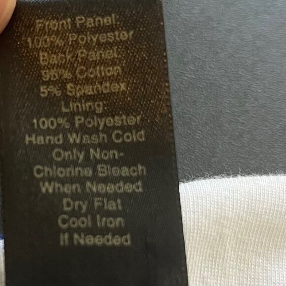 Ann Taylor Sleeveless Blouse Shirt Womens Small White Blue Embroidery - Picture 6 of 6